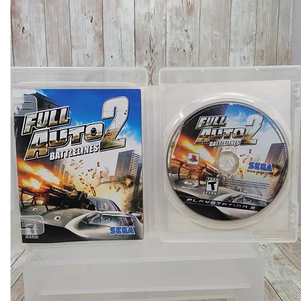 Full Auto 2 Battlelines Sony PlayStation 3 PS3 Complete Tested & Working